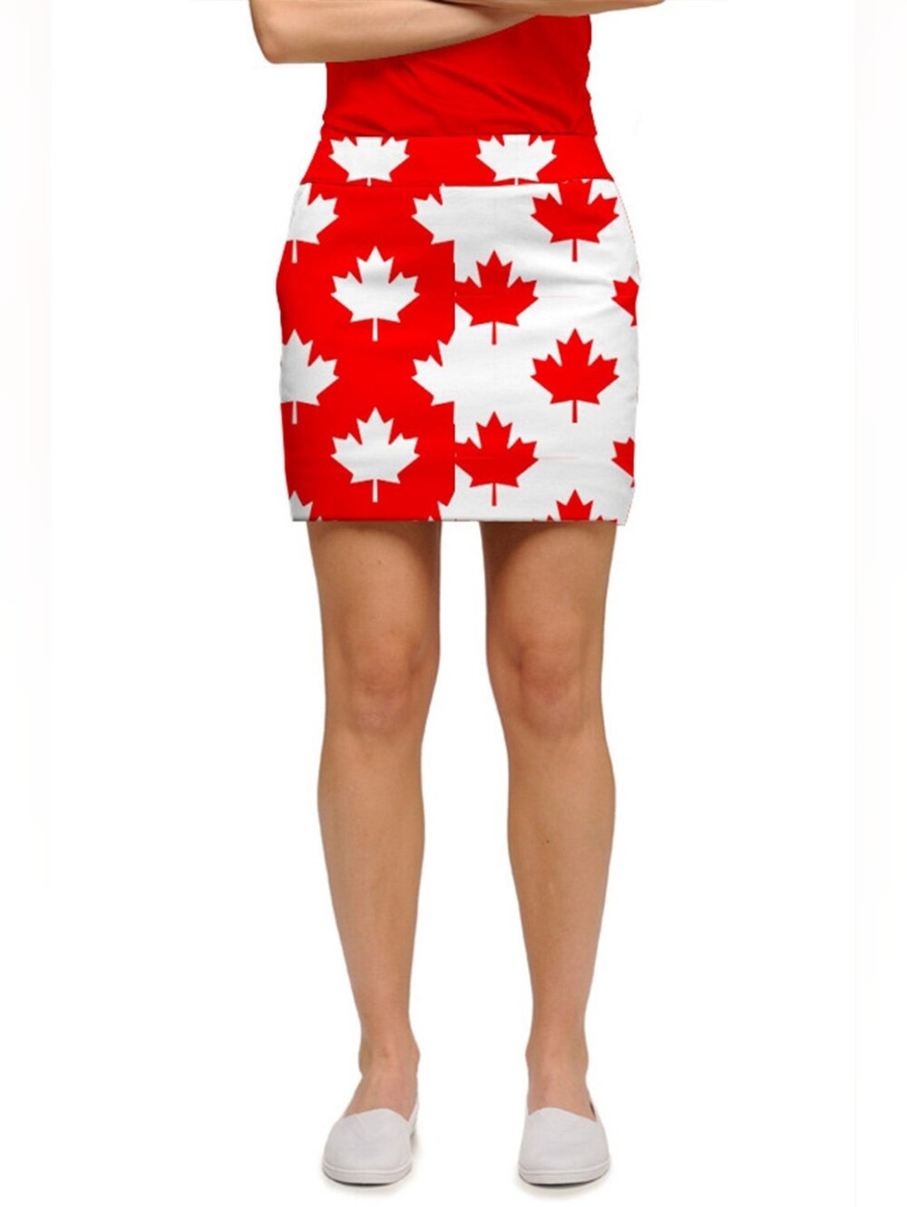 Loudmouth | Classic Skort - Canada Maple Leaf